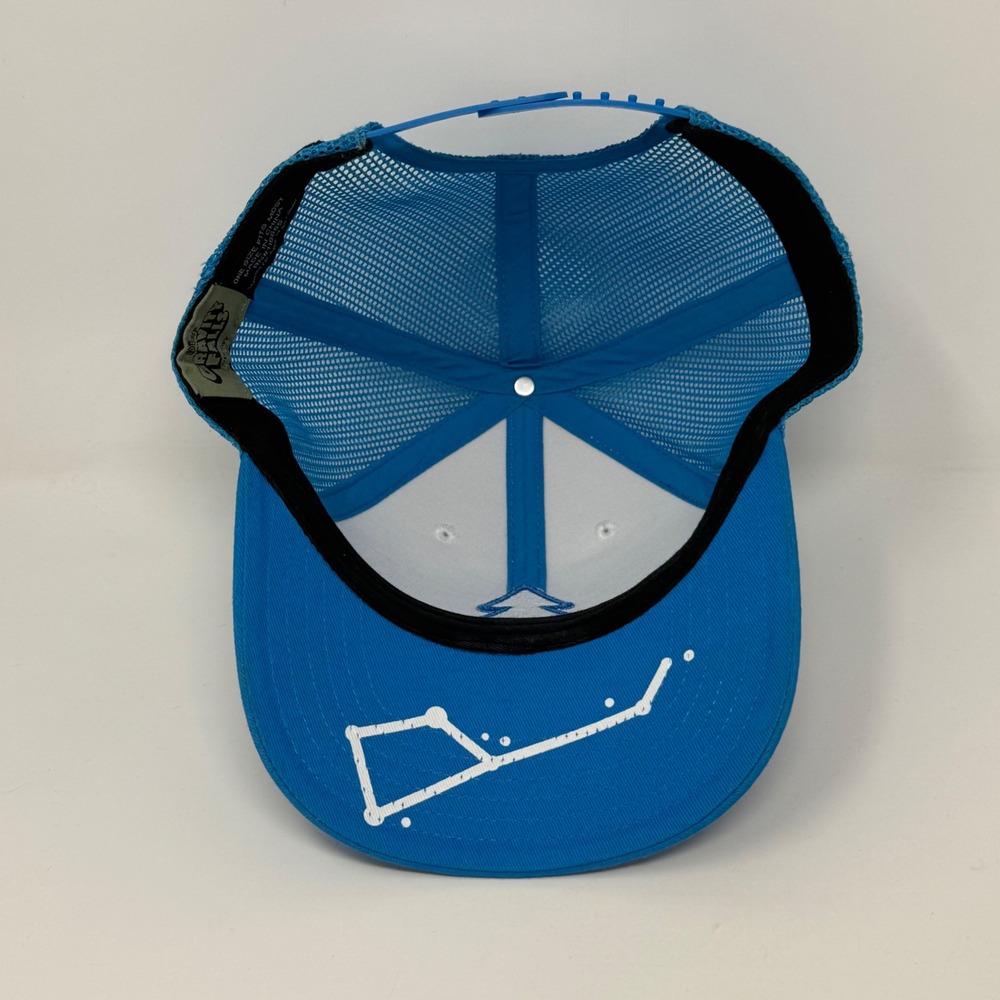 Disney Gravity Falls Dipper Pines Trucker Hat Blue White Snapback Pine Tree Cap - Picture 9 of 10